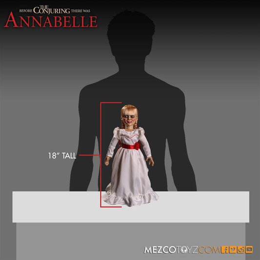 MEZCO 18” Roto Plush :The Conjuring Annabelle Doll