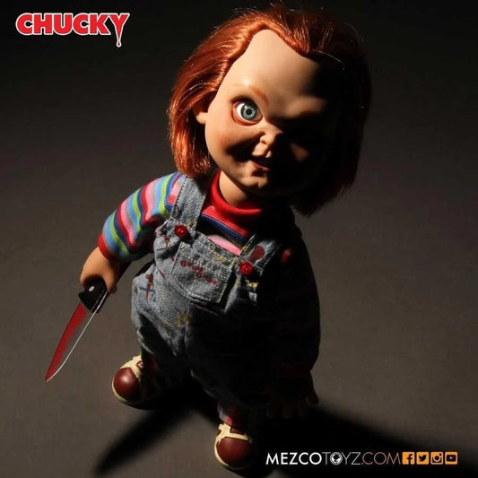 MEZCO 15” MDS Mega Scale Figure with sound : Chucky , Evil Face