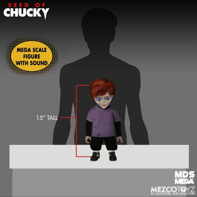 MEZCO 15” MDS Mega Scale Figure with sound : Glenn , Seed of Chucky