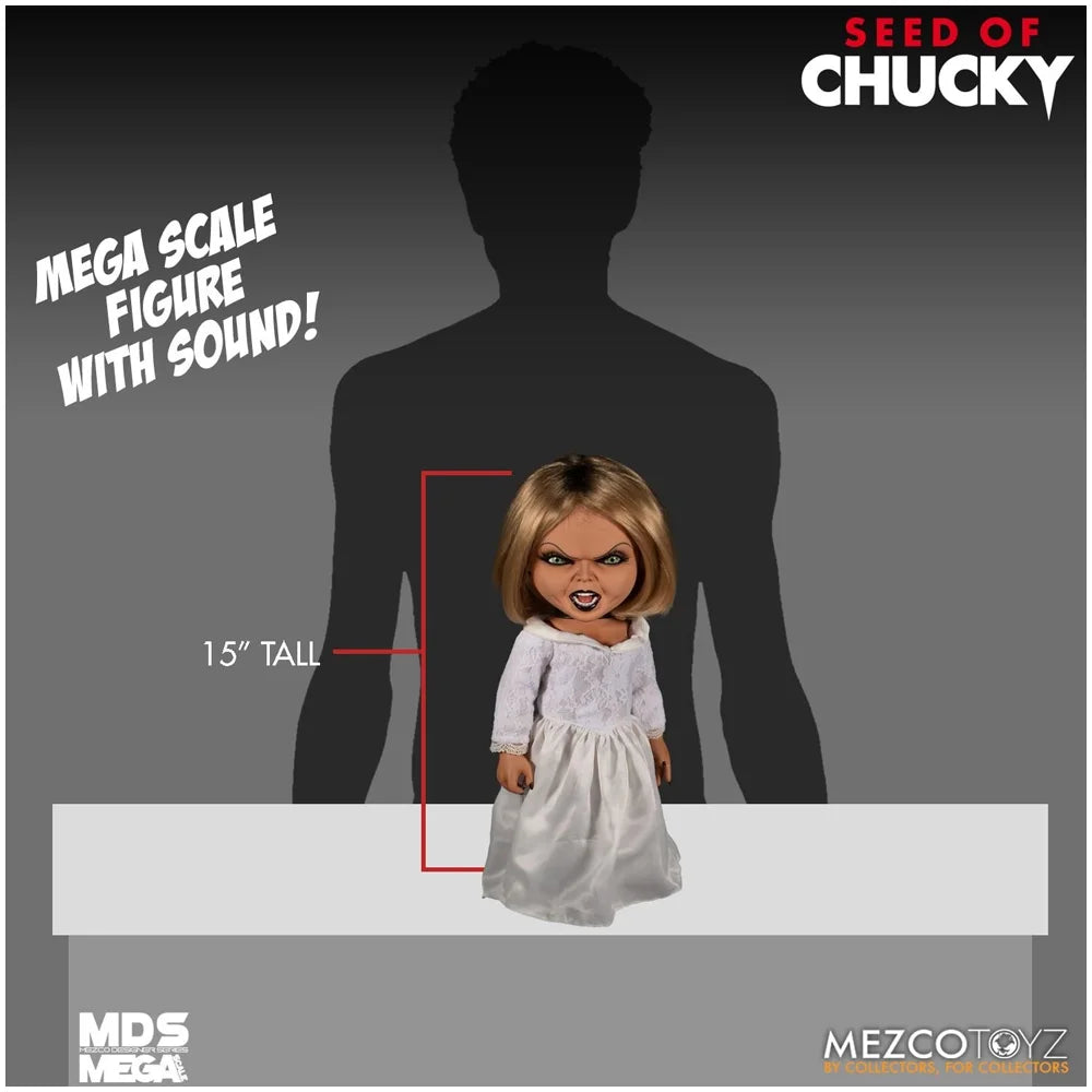 MEZCO 15” MDS Mega Scale Figure with sound : Tiffany ,Seed of Chucky