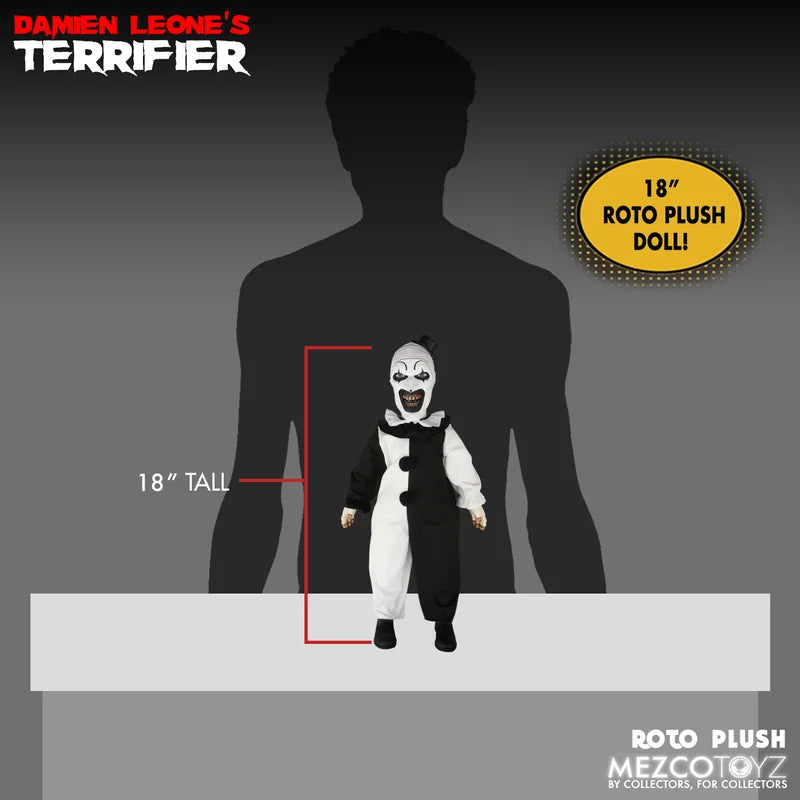 MEZCO 18” MDS ROTO Plush : Terrifier