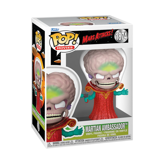 Funko Pop ! Movies 1874 Martian Ambassador