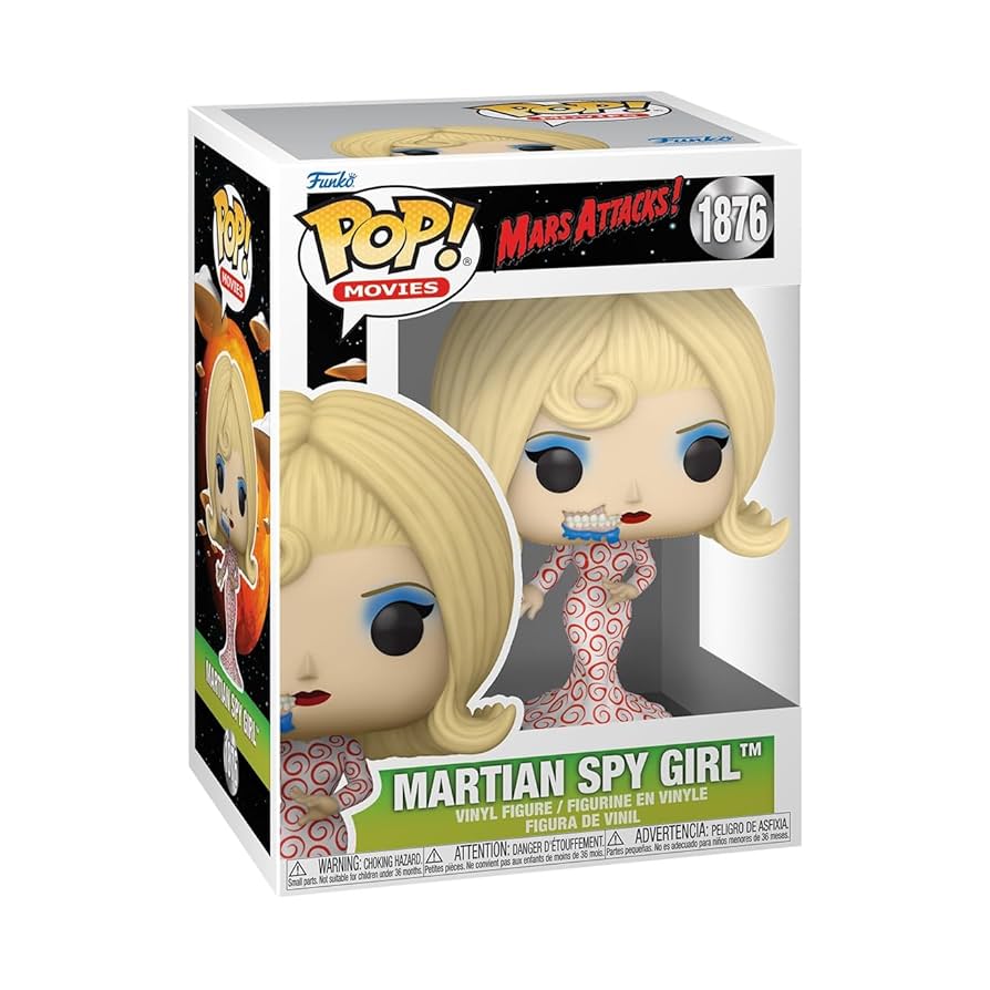 Funko Pop ! Movies 1876 Martian Spy Girl