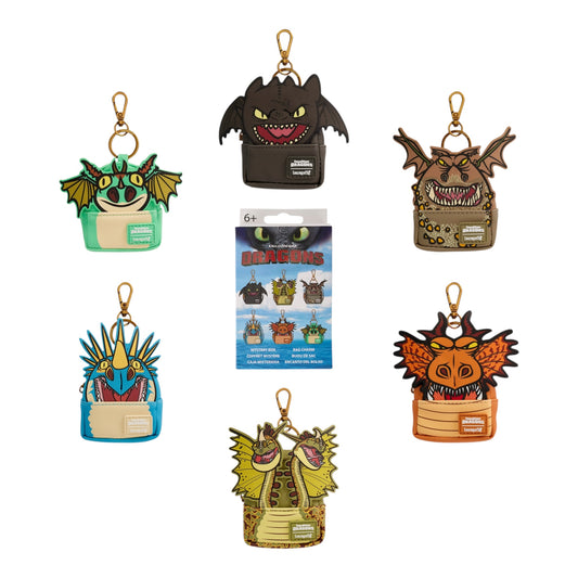 Loungefly Dreamworks How To Train Your Dragon Mystery Mini Backpack Charm