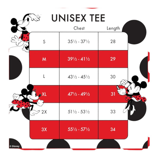 Loungefly Disney Minnie Rocks The Dots Unisex Tee