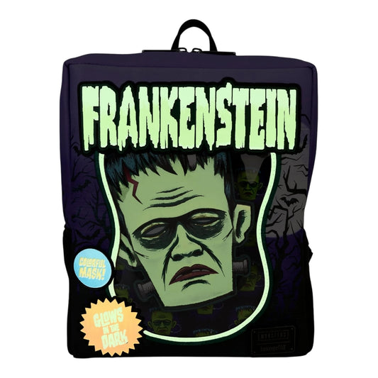 Loungefly Universal Monsters Frankenstein Neon Mask Mini Backpack