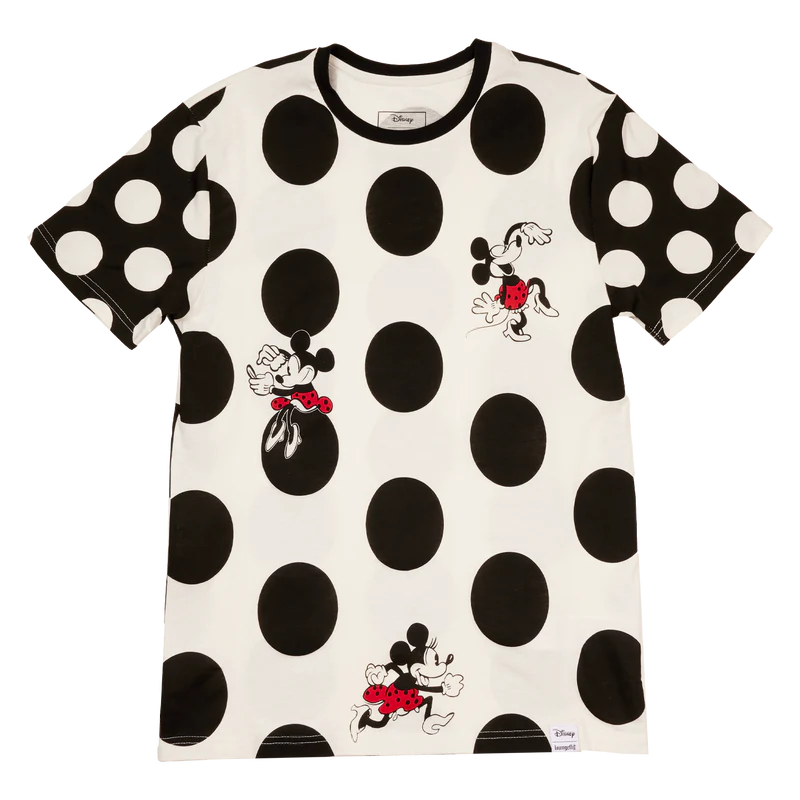 Loungefly Disney Minnie Rocks The Dots Unisex Tee