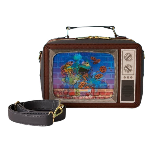 Loungefly Sesame Street Lenticular Retro TV Crossbody