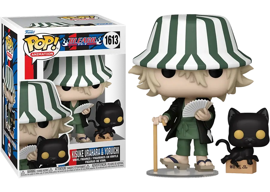 Funko Pop ! Anime 1613 Kisuke Urahara & Yoruichi