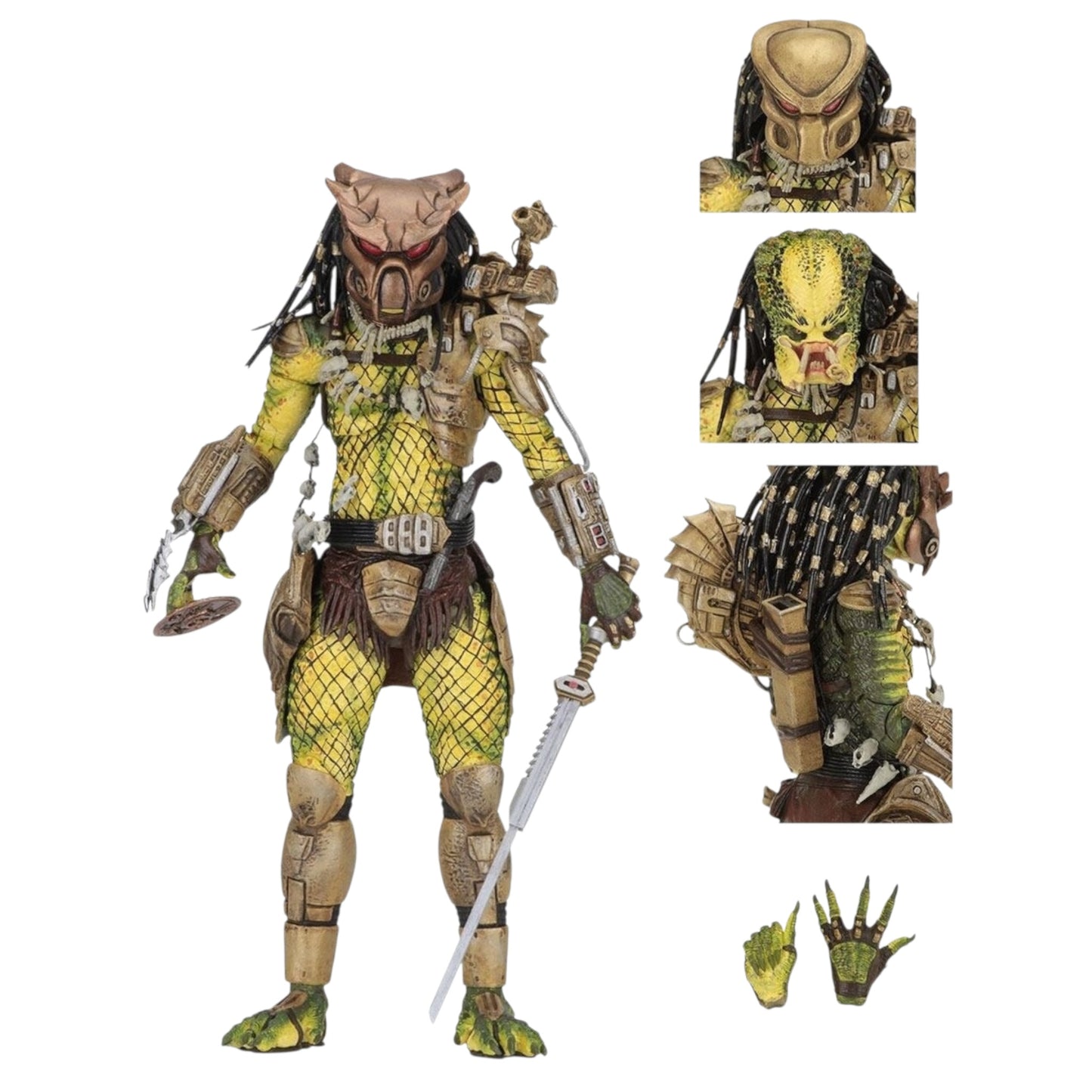 NECA - PREDATOR , ULTIMATE ELDER THE GOLD ANGEL