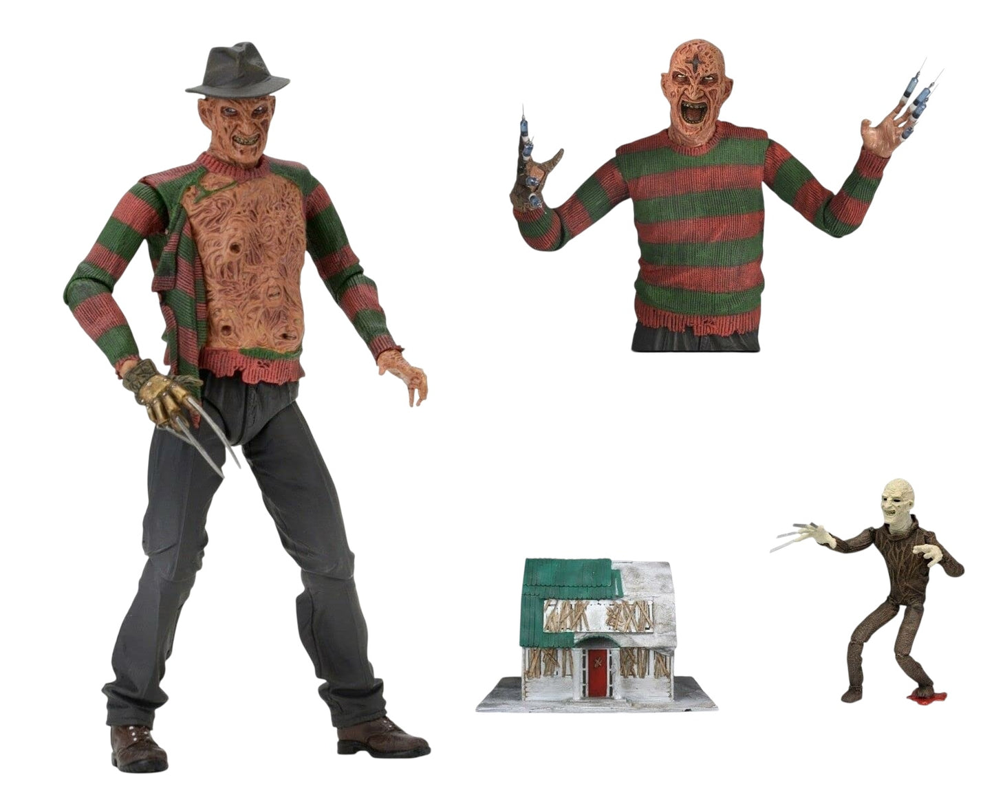 NECA - A Nightmare on elm street 3 , Dream warriors . Ultimate Freddy Krueger