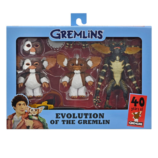 NECA - Gremlins "EVOLUTION OF THE GREMLIN" 7" Scale figures ( set of 3)