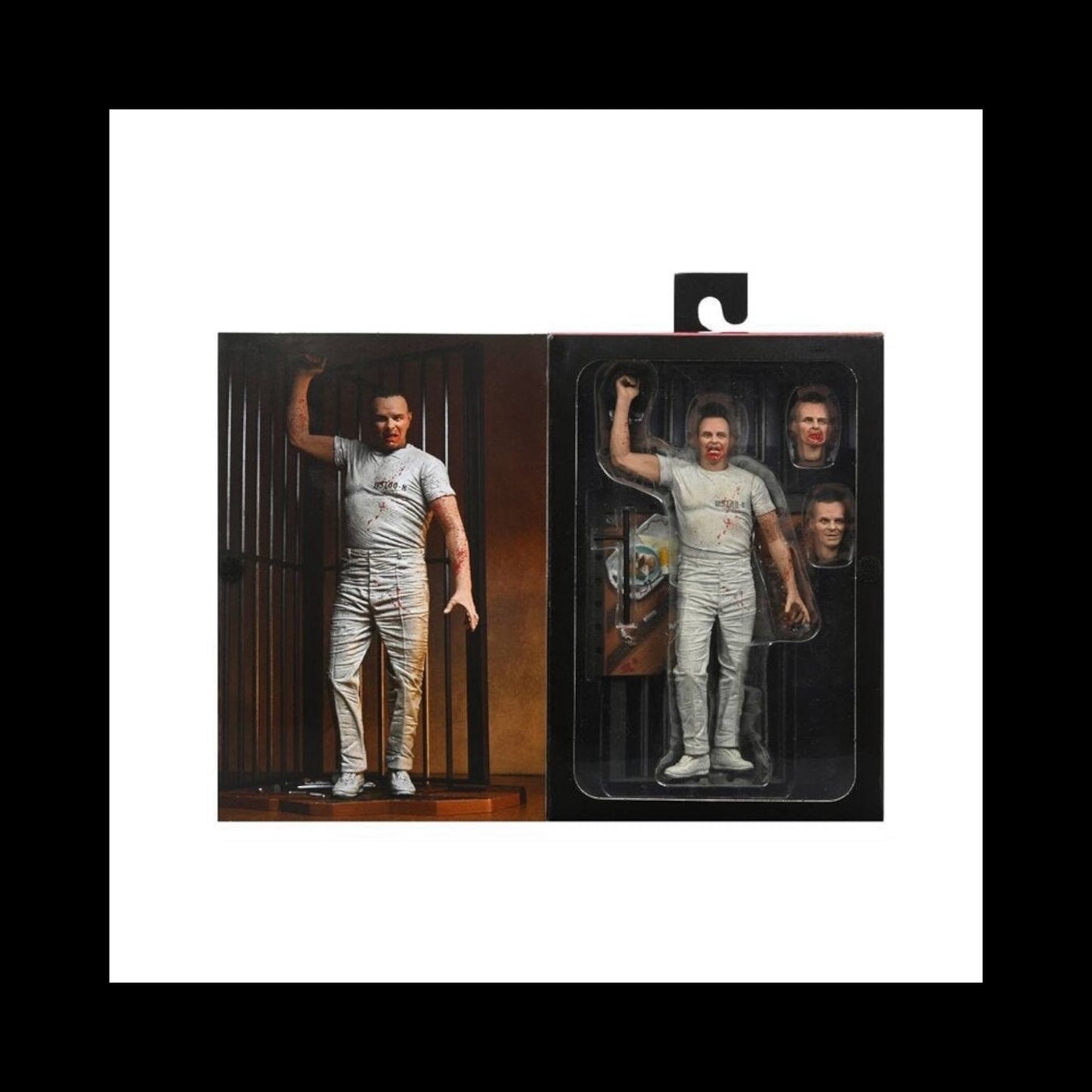NECA - Silence of the lambs , Hannibal Lecter (prison escape) 7 inch ultimate action figure