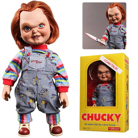 MEZCO 15” MDS Mega Scale Figure with sound : Chucky , Evil Face