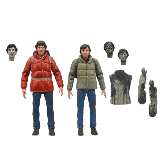 NECA - An American Werewolf in London , David and Jack 2 pack 7” Scale Action Figures