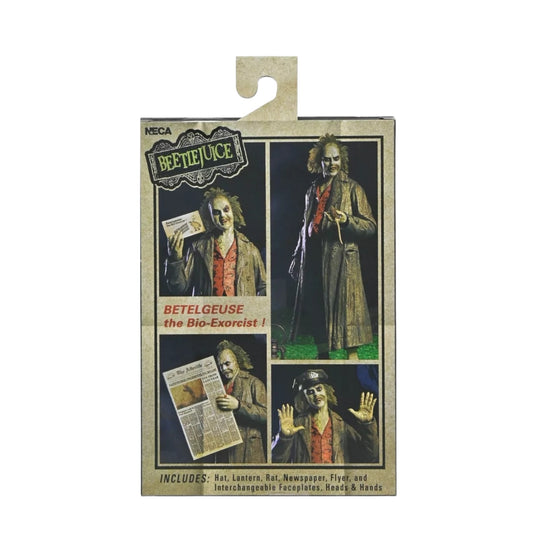 NECA - Beetlejuice , “the bio exorcist “ ultimate 7” scale action figure