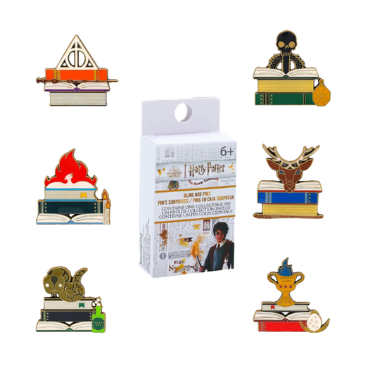 Loungefly Harry Potter Book Stack Blind Box Pin