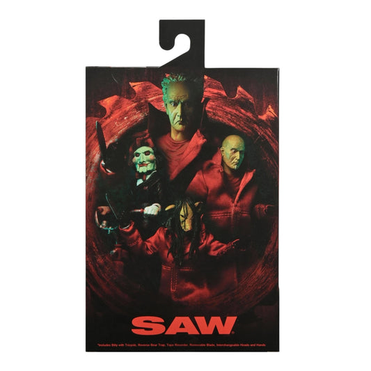 NECA - Saw Jigsaw Killer (red robe) , Ultimate 7” Scale Action Figure