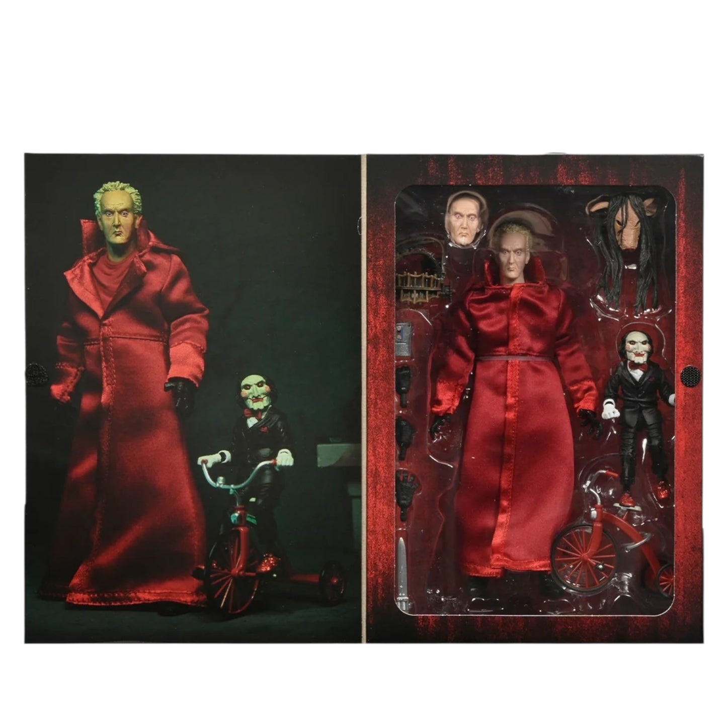 NECA - Saw Jigsaw Killer (red robe) , Ultimate 7” Scale Action Figure