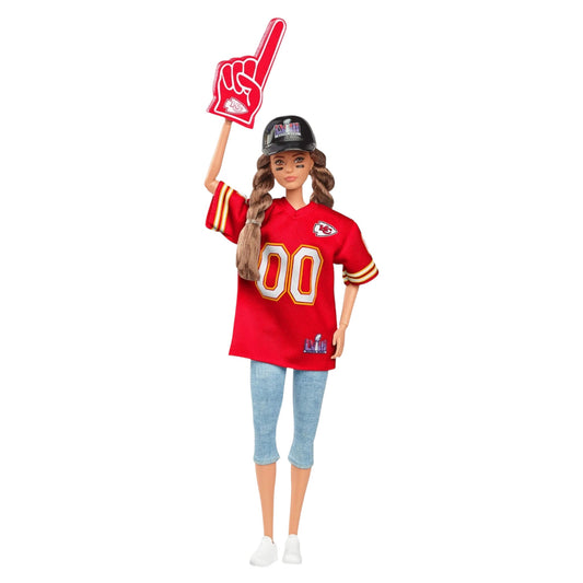 Barbie NFL KC Collectors Doll