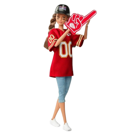 Barbie NFL KC Collectors Doll