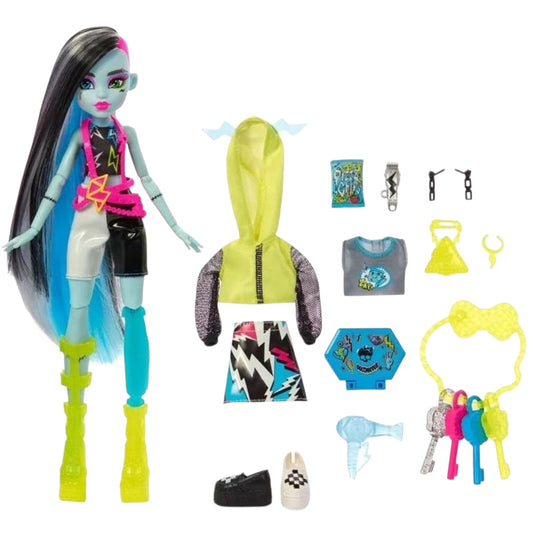 Monster High - Skulltimate neon frights - Frankie