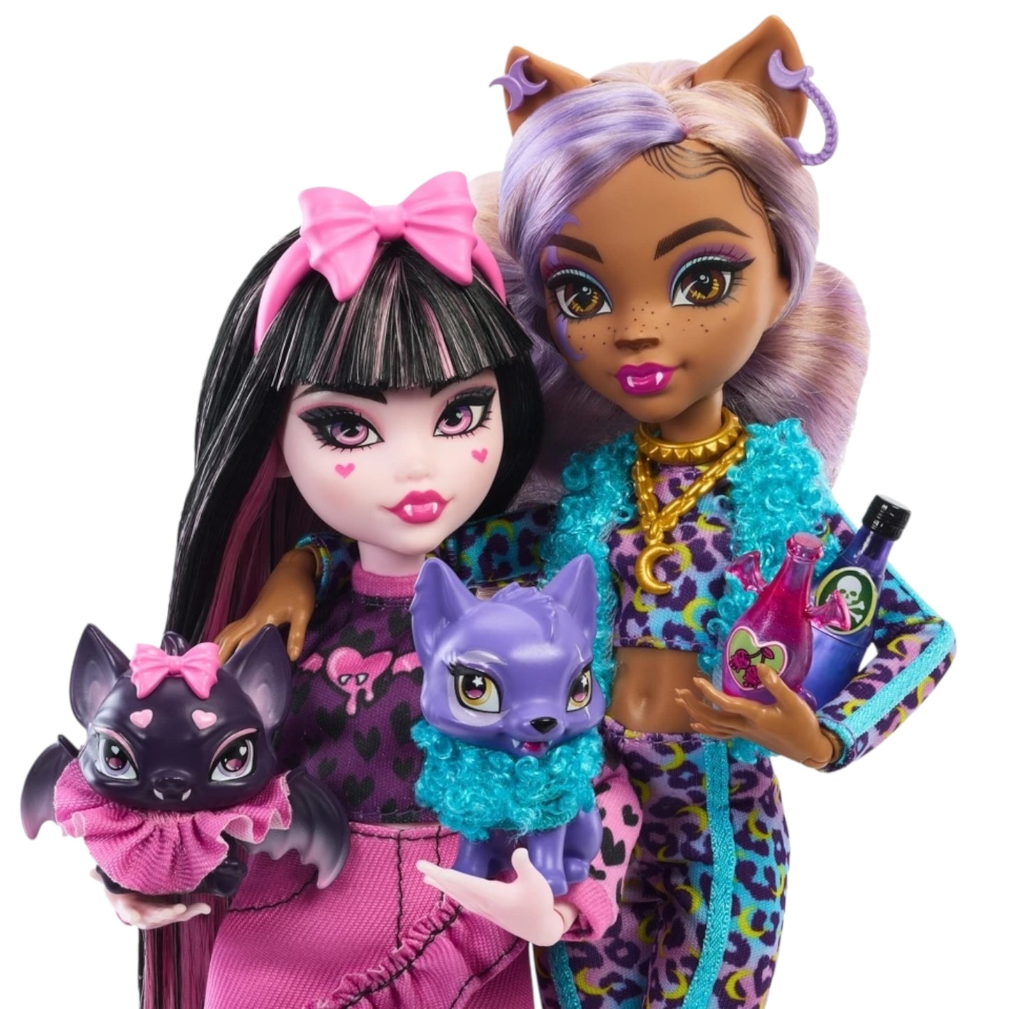 Monster High - Faboolous Pets Draculaura & Clawdeen
