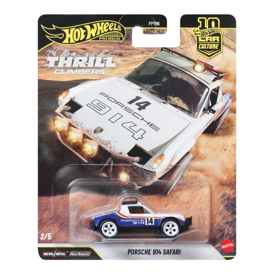 Hot Wheels Premium - Car Culture : Thrill Climbers : PORSCHE 914 SAFARI
