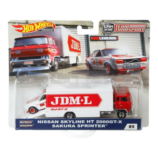 Hot Wheels Premium TT : NISSAN SKYLINE GT 2000GT - X SAKURA SPRINTER