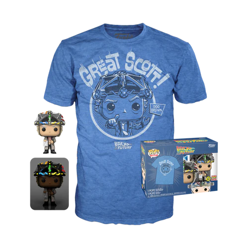 Funko Pop and Tee - 959 Doc with Helmet