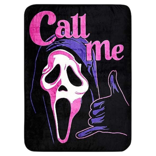 Spirit Halloween - Scream,Call Me : Fleece Throw Blanket
