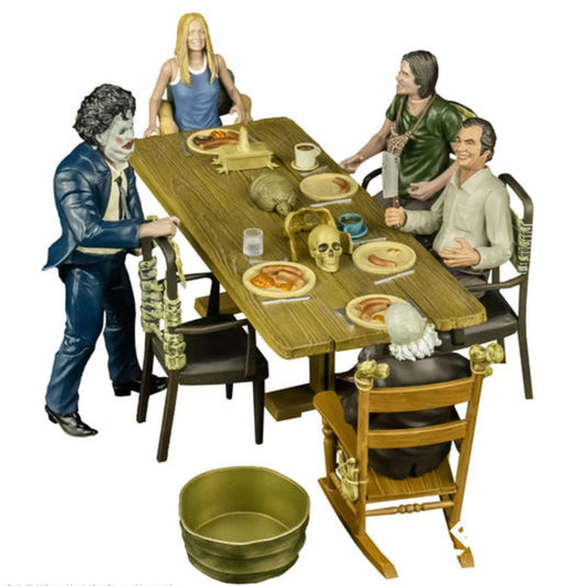 Texas Chainsaw Massacre Dinner Scene Playset 5” Action Figure