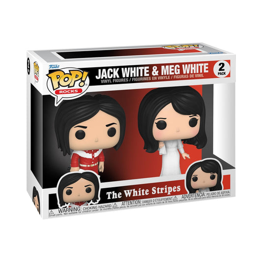 Funko Pop ! Rocks 2pk Jack white and Meg white