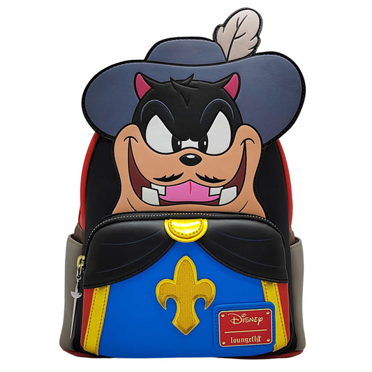 Loungefly Disney Three Musketeers Pete Villain Cosplay Mini Backpack