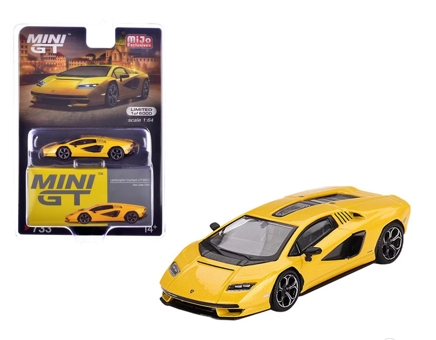 MINIGT #733 Lamborghini Countach LPI 800-4
