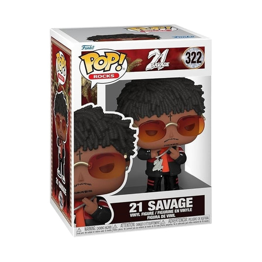 Funko Pop ! Rocks 322 21 savage