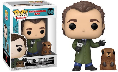 Funko Pop ! Movies 1045 Phil Connors with groundhog