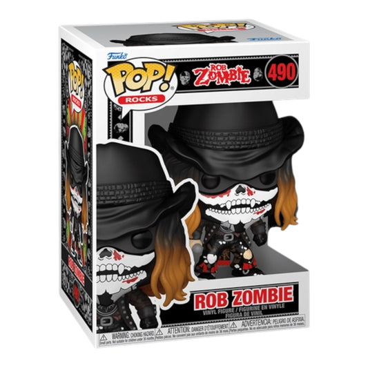 Funko Pop ! Rocks 490 Rob Zombie with Bandana