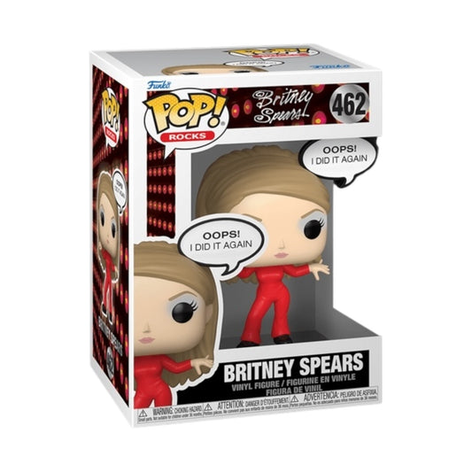 Funko Pop ! Rocks 462 Britney (Oops I did it again )