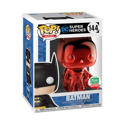Funko Pop ! Heroes 144 Batman (red) chrome