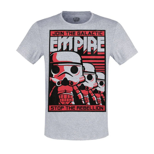 Funko Tee ! Star Wars , stormtrooper (grey)