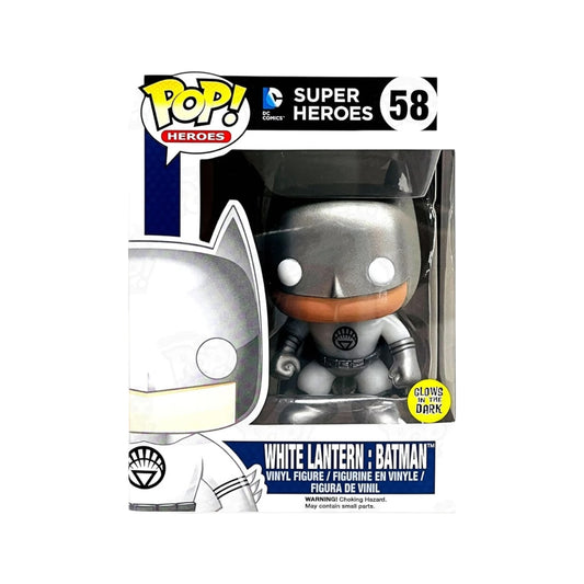 Funko Pop ! Heroes 58 White Lantern :Batman GITD
