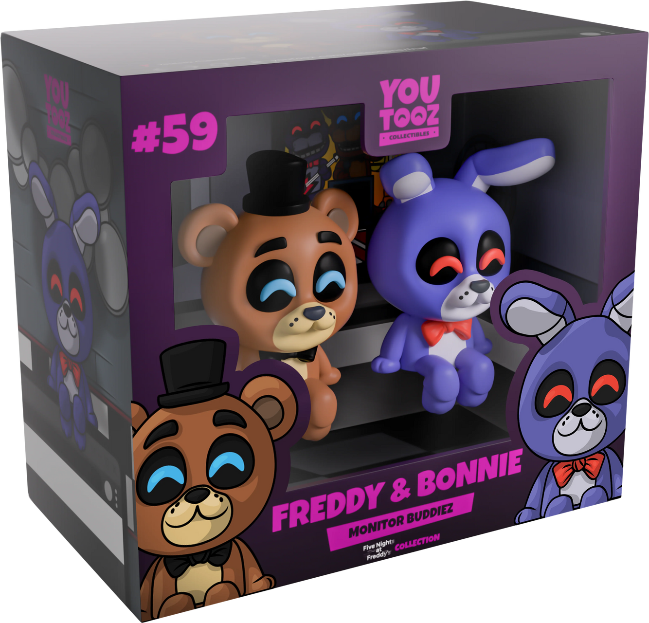 YouTooz - Five Nights at Freddy's :Freddy & Bonnie monitor buddies