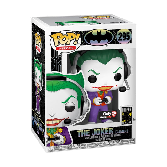 Funko Pop ! Heroes 295 The Joker (Gamer)
