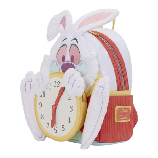 Loungefly Disney Alice In Wonderland White Rabbit Mini Backpack