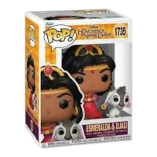 Funko Pop ! Disney 1735 Esmeralda & Djali
