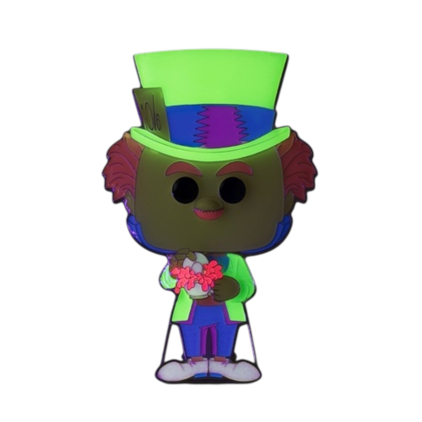 Funko Pop Pin ! 18 Mad Hatter BLACKLIGHT