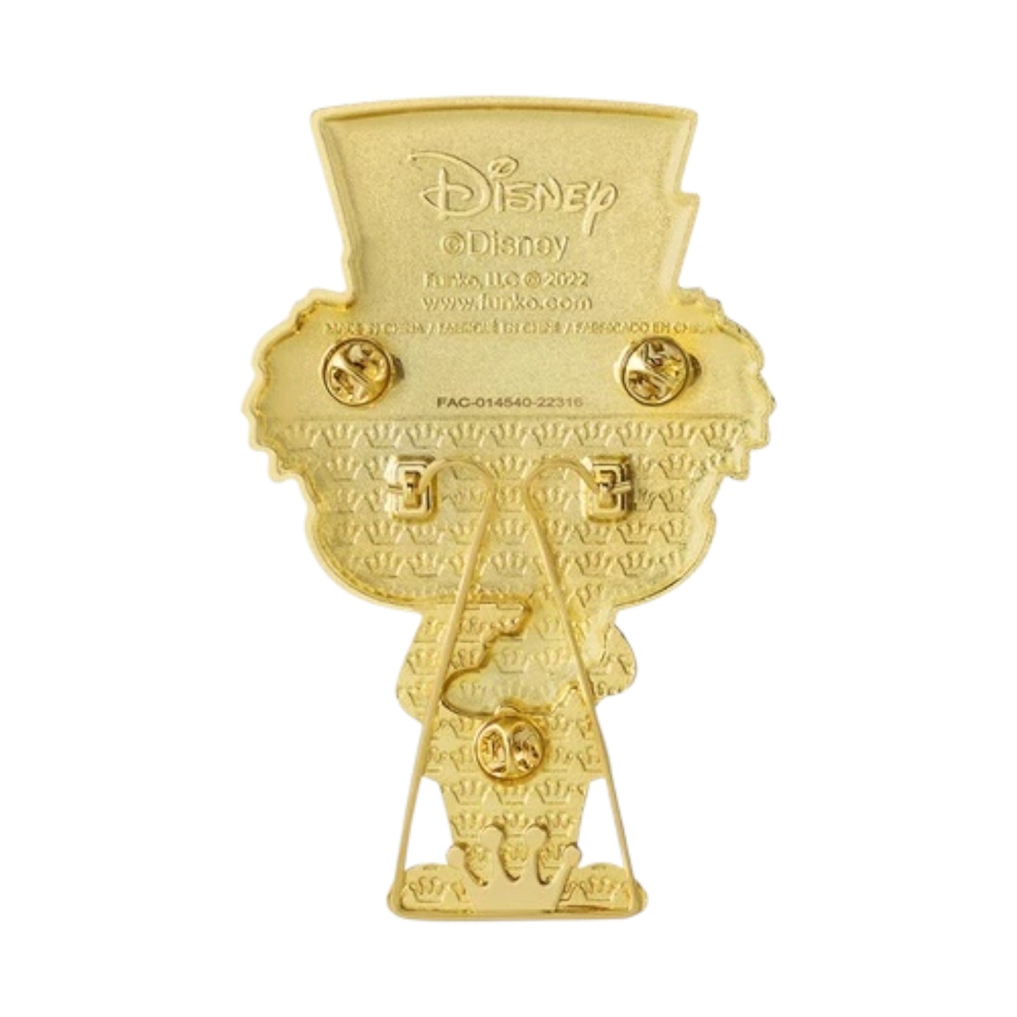 Funko Pop Pin ! 18 Mad Hatter BLACKLIGHT