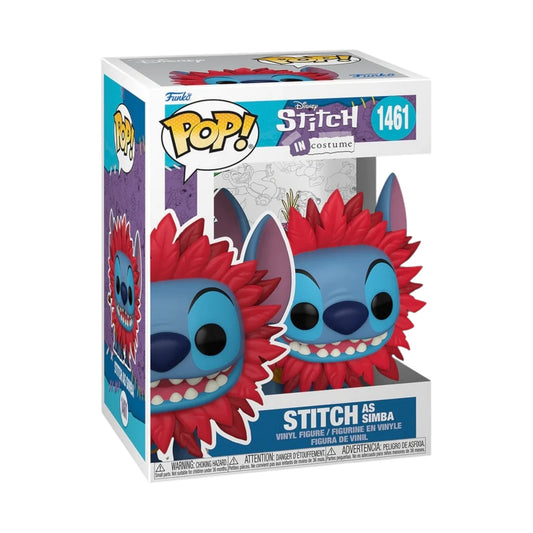 Funko Pop ! Disney 1461 Stitch as Simba