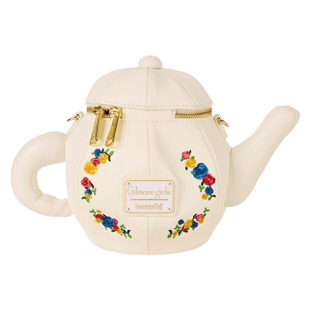 Loungefly Warner Brothers Gilmore Girls Dragonfly Inn Figural Teapot Crossbody